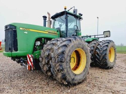 John Deere 9520 specificaties