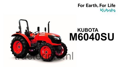 Kubota M6040SU specificaties
