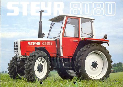 Steyr 8000 specificaties