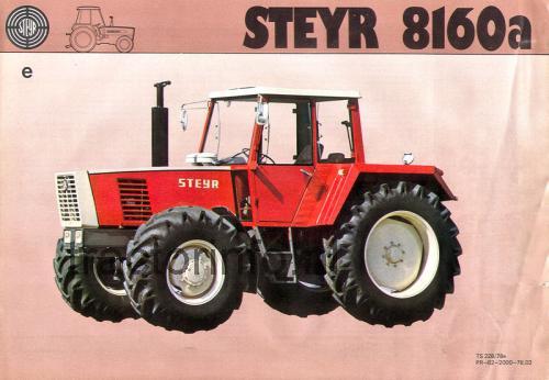 Steyr 8160 specificaties