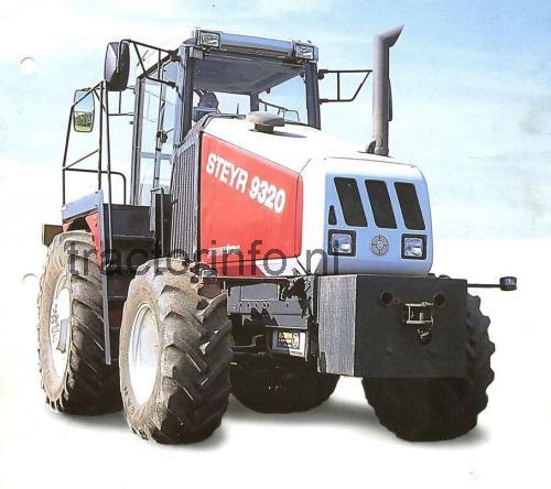 Steyr 9320 specificaties