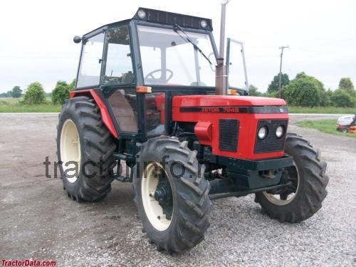 Zetor 7545 beoordelingen en specificaties